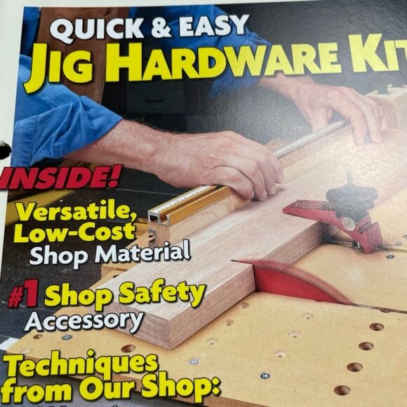 Woodsmith Woodworking Magazine u Vol  34 Issue 203 Jig Hardware Kit Jig Hardware - Picture 2 of 8